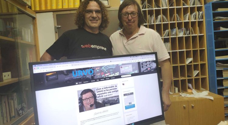 Apertura de la nueva web durante la reunión de socios del 30 de julio de 2020